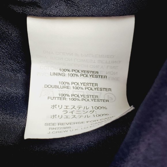 J. Crew Jacuzzi Starburst One Shoulder Dress Sz 8 - Picture 11 of 12